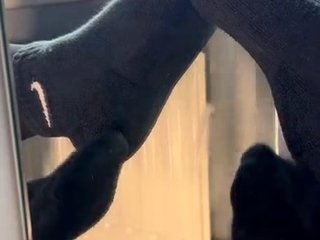 Black Amateur Explore Hot Foot Fetish