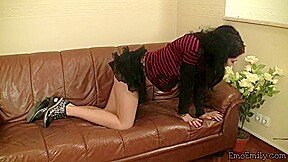 Emo Emily Fingering Solo orgasm