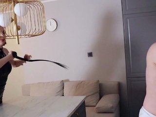 gentle fetish anal actions with latex and bdsm