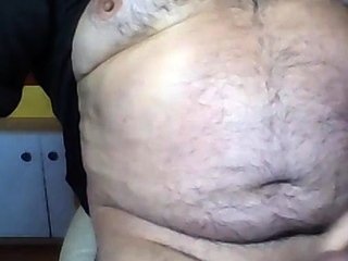 Italian Daddy Strokes His Big Cock
